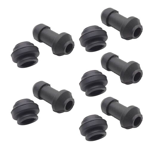5 Sets Type1 10/5/2 Ensembles De Freins De Scooter De Moto, Étrier De Pompe Supérieur Et Inférieur, Manchon D'amortisseur, Couvercles Anti-Poussière De Disque, Bouchons En Caoutchouc Étanches Nipseyteko®