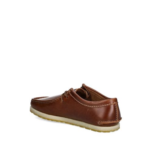 Clarks Originals Mocassins En Cuir À Lacets - Marron