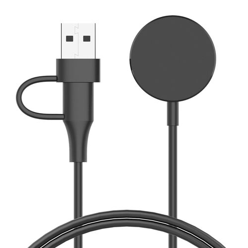 Imoshion Câble De Charge 2-En-1 Usb-C Samsung Galaxy Watch 1 Mètre