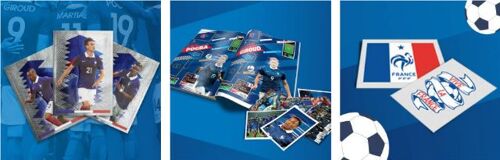 Pochette Image Panini Fier D Etre Bleu Carrefour