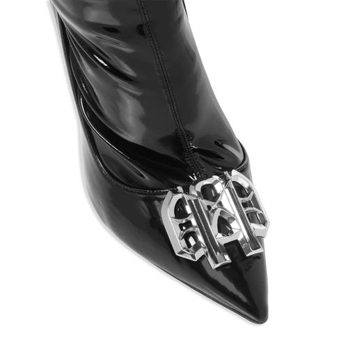 Philipp Plein Bottines Plein En Latex - Noir