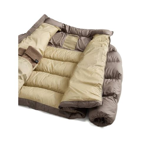 Woolrich Doudoune Zippée À Col Montant - Marron