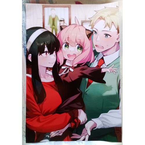 Affiche Poster Spy X Family Manga Animé Japon Format A3