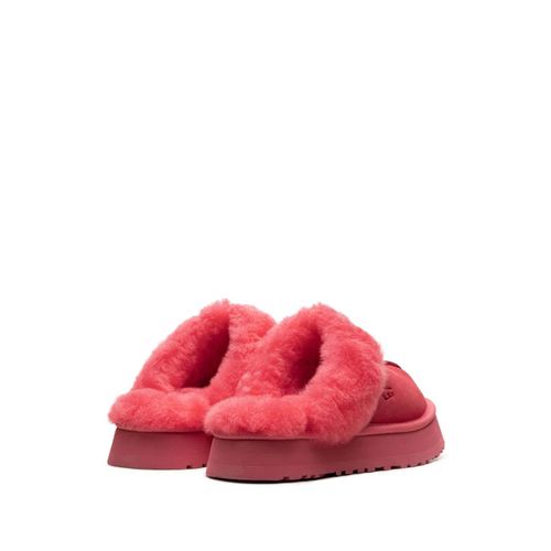 Ugg Chaussons Disquette À Plateforme - Rose