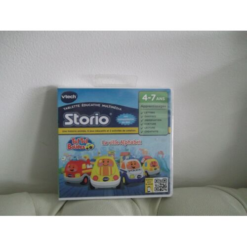 Tut Tut Bolides La Ville Alphabet - Jeu Storio Vtech