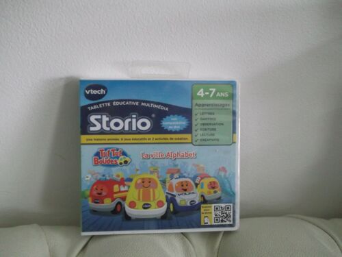 Tut Tut Bolides La Ville Alphabet - Jeu Storio Vtech