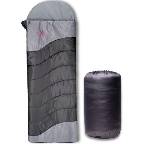 Lestra Sport - Pavin - Sac De Couchage Couverture Trek Et Randonnée - T° Limit Confort 04 °C - Confortable & Robuste - Adulte - 180 + 30 X75 Cm - 1,2 Kg