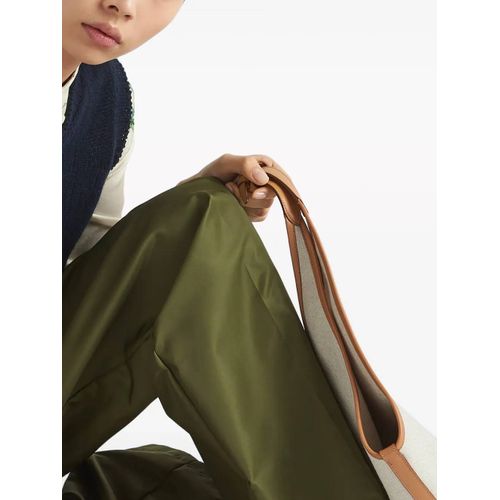 Prada Pantalon Re-Nylon À Coupe Droite - Vert