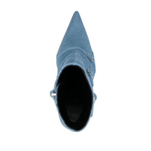 Abra Bottines 120 Mm En Jean - Bleu - 38