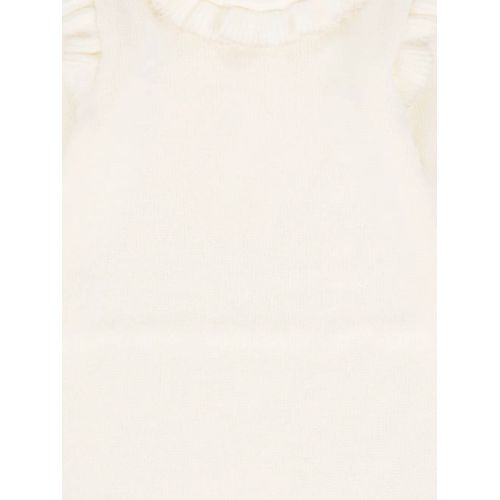 Little Bear Combinaison En Laine À Volants - Blanc