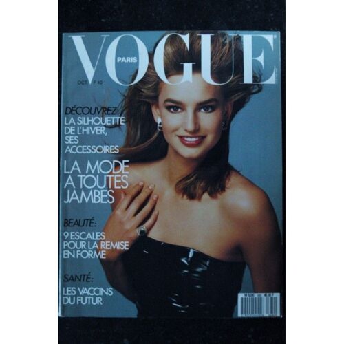 Vogue 680 1987 10 - Lori Koebernick - La Mode À Toutes Jambes - Mondino - H Newton - Charles Jourdan - Glucksmann - 362 Pages