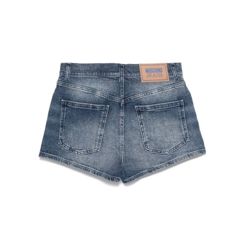 Moschino Jeans Short En Jean - Bleu