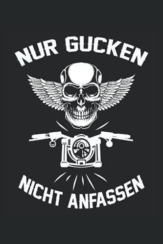 Nur Gucken Nicht Anfassen: Notizbuch Mit 120 Linierten Seiten Din A5