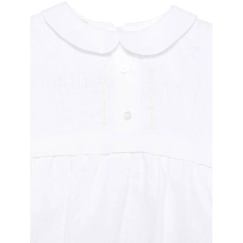 Mariella Ferrari Body En Lin - Blanc