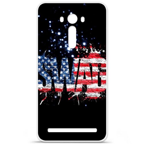 Etui Coque Housse design Asus Zenfone 2 Laser(ZE500KL)en Silicone Gel Protection arrière - Swag USA