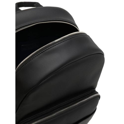Lacoste sac à dos à logo embossé - Noir