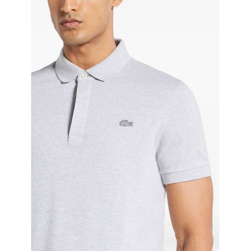 Lacoste Polo À Logo Imprimé - Gris