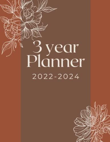 3 Year Planner 2022-2024: Large Sweary 36 Months Calendar 8.5 X 11 Funny Monthly Notebook For Everyone Goals For Small Business Owner Women See It ... For Busy Moms And Academic Middle School