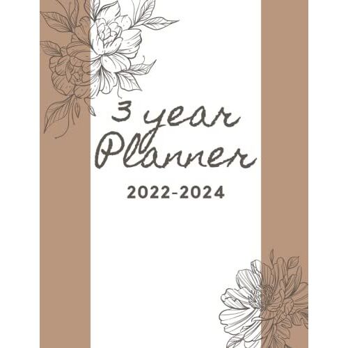 3 Year Planner 2022-2024: Large Sweary 36 Months Calendar 8.5 X 11 Funny Monthly Notebook For Everyone Goals For Small Business Owner Women See It ... For Busy Moms And Academic Middle School