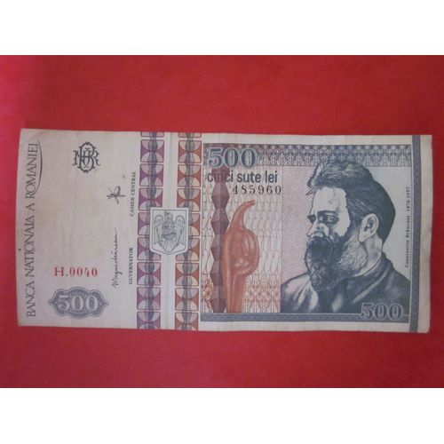 Billet 500 Lei Roumanie