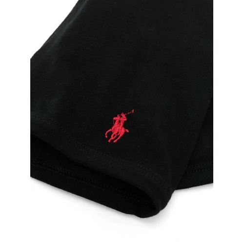 Polo Ralph Lauren Kids Lot De Trois Boxers À Taille Logo - Noir