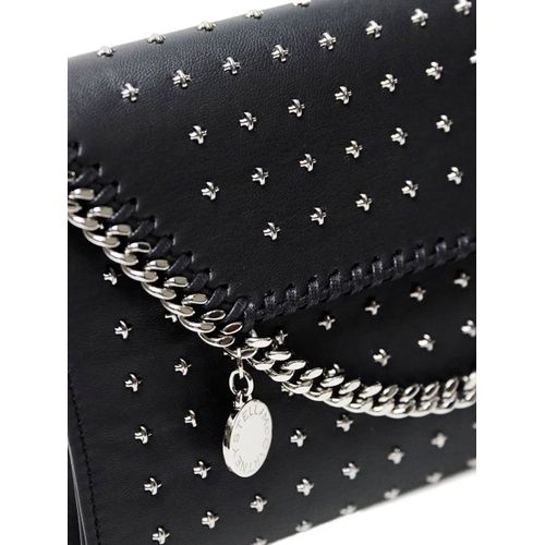 Stella McCartney sac à bandoulière Falabella Star Studs - Noir