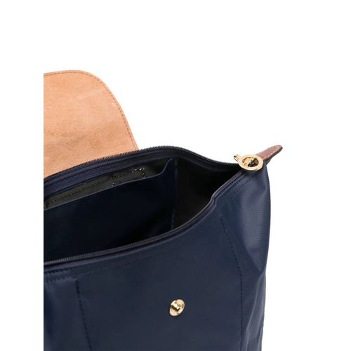 Longchamp sac à dos Le Pliage médium - Bleu