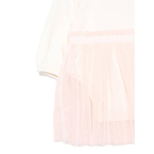 Billieblush Robe Longue À Détails Brodés - Rose