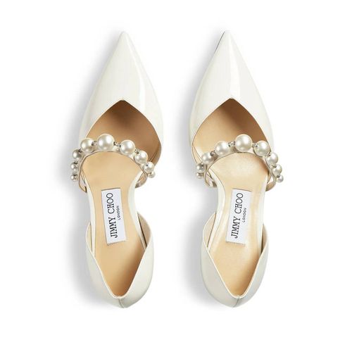 Jimmy Choo Escarpins Aurelie 65 Mm - Blanc