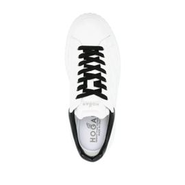Hogan Baskets À Rayures - Blanc