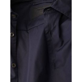 Prada Chemise À Poche Poitrine - Bleu