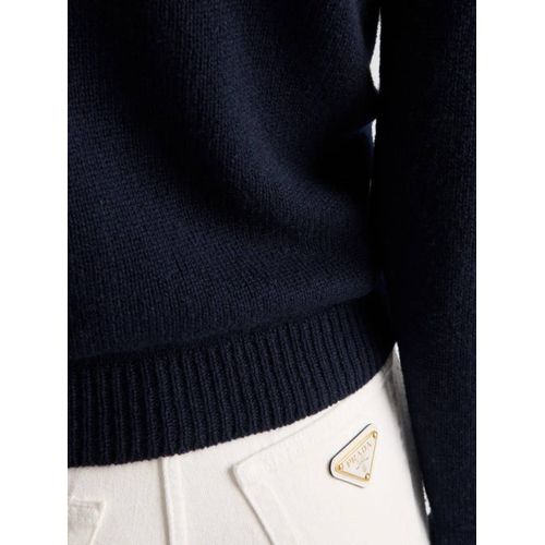 Prada Jean À Coupe Droite - Blanc