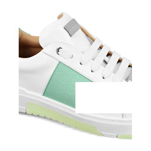 Philipp Plein Baskets Monogram - Blanc