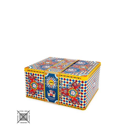 Dolce & Gabbana X Bialetti Coffret Moka Express À Imprimé Carretto - Rouge