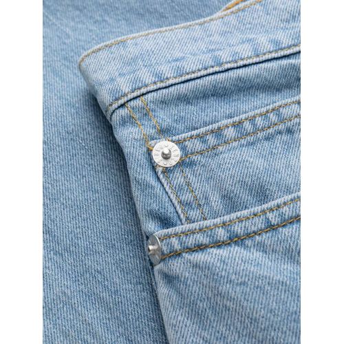 Kenzo Jean Asagao À Coupe Droite - Bleu