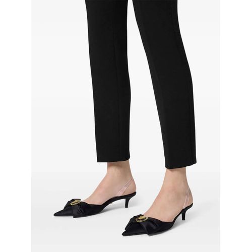 Versace Escarpins Alia 45 Mm À Bride Arrière - Noir