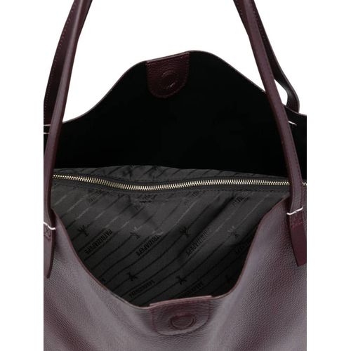 Patrizia Pepe sac cabas en cuir - Violet
