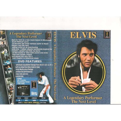 Elvis Presley A Legendary Performer The Next Level Dvd 130 Minutes D'inédits !