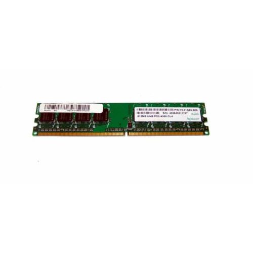 Apacer 512 MB DDR2 RAM DIMM 240-pin PC2-4300 CL4