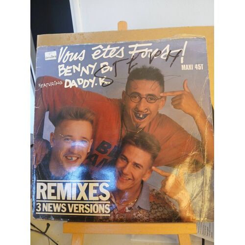 Benny B Feat Daddy K Vous Etes Fous Remixes Maxi 45 12'