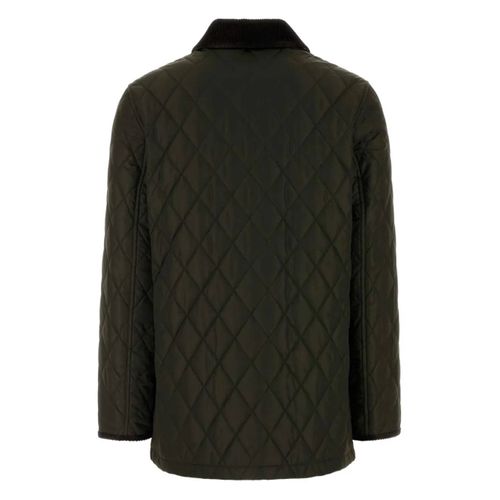 Burberry Veste À Matelassage En Losanges - Vert