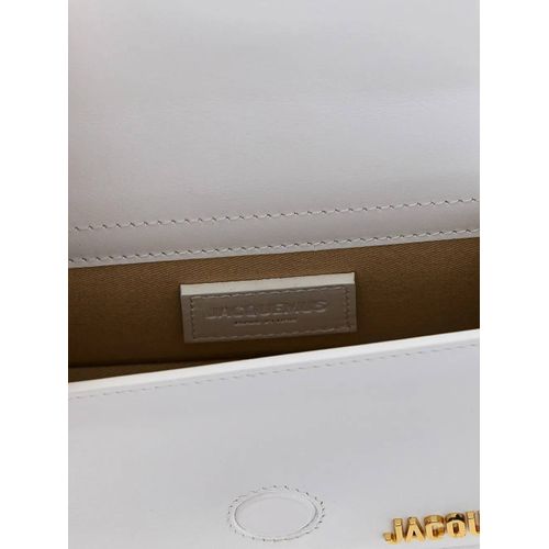 Jacquemus petit sac à main The Bambino en cuir - Blanc