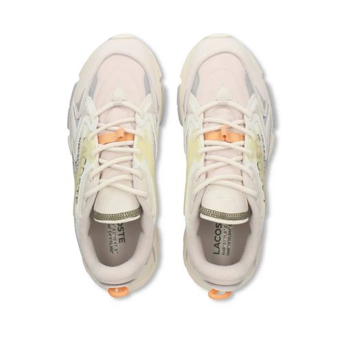 Lacoste Baskets À Logo Embossé - Blanc