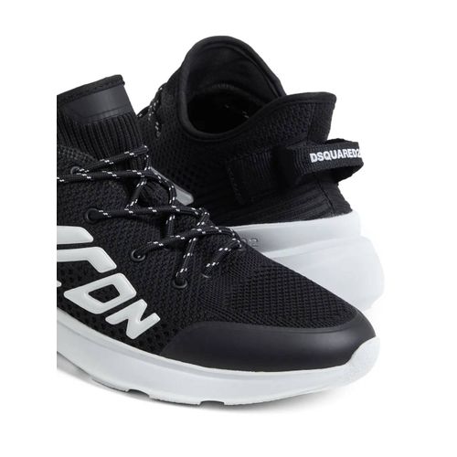 Dsquared2 Baskets À Logo Embossé - Noir