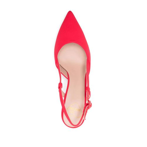 Love Moschino Escarpins À Logo Imprimé 75 Mm - Rouge