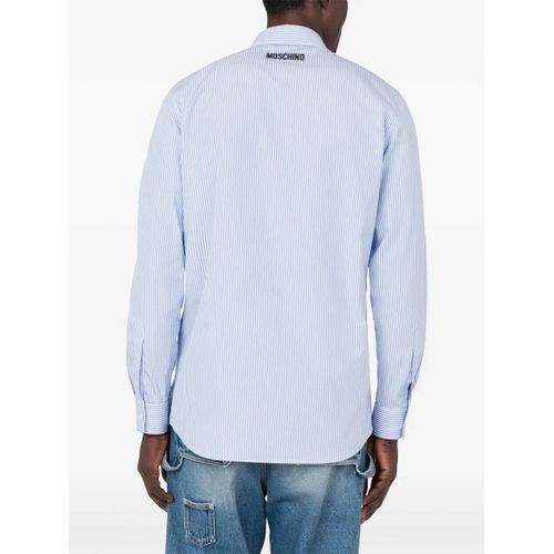 Moschino Chemise À Rayures - Bleu