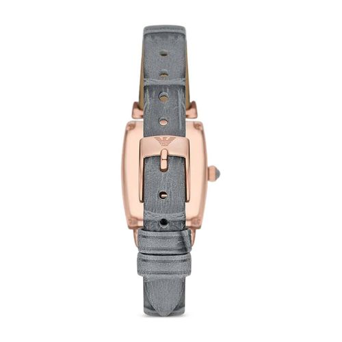 Emporio Armani Montre À Ornements En Cristal 26 Mm - Gris