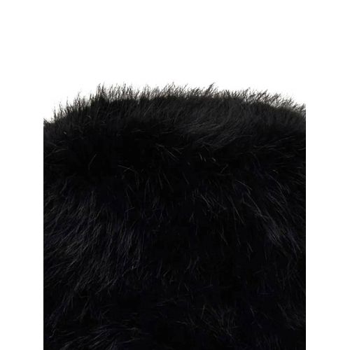 Guess Kids Bob En Fourrure Artificielle - Noir