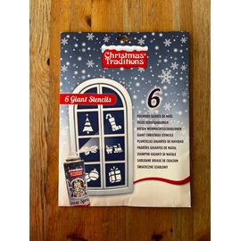 6 Pochoirs Géants Noël