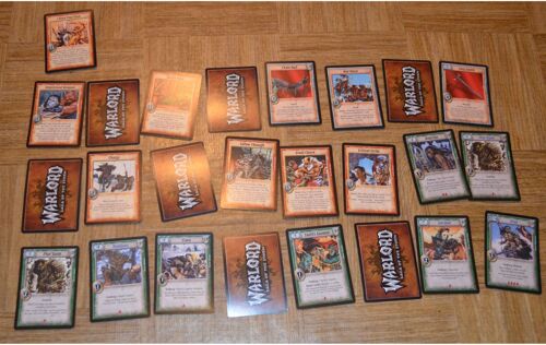 Lot De Cartes Warlord 